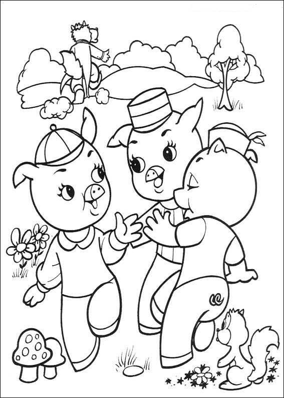 ausmalbilder 3 kleine schweinchen ausmalbilder 3 kleine schweinchen